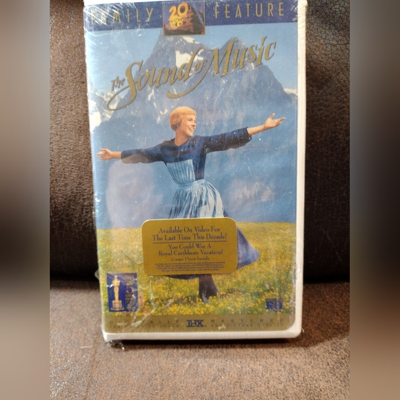 The Sound of Music Original Vintage VHS 1993 Sealed BRAND NEW Condition is as - Picture 1 of 10